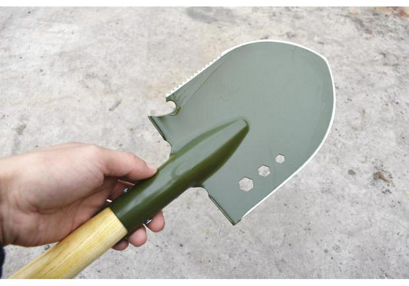 205 Military Multi-Functional Manganese Steel Car Shovel for Outdoors