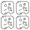 Carburetor Rebuild Repair Kit 4 Sets For Yamaha FZR 600 FZR-600 Carb 1989-1999