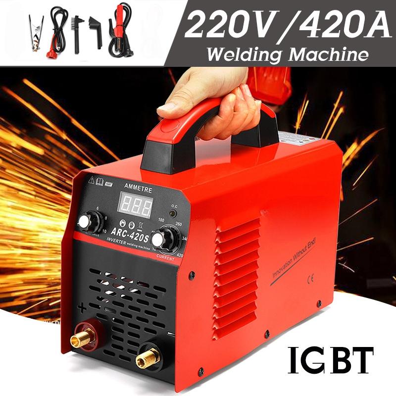MMA ARC ZX7 Digital Display welding machine IGBT ARC 0-420A Welder Inverter Welding machine Easy weld electrode Arc New