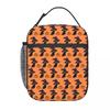 Sac à lunch isotherme à motif sorcière chat noir citrouille Halloween pour femmes et enfants, étanche, pour femmes et enfants.