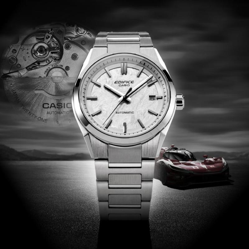 Casio Edifice Men's Stainless Steel 100M Water Resistant Analog Quartz Watch EFK-110D-7A