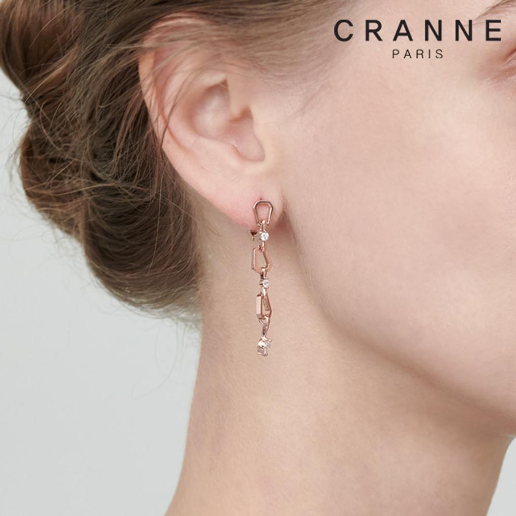 14K Stick Drop One-Touch Earrings (Gold Filled) C24EGF125