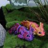 Articulated Axolotl Toy - 3D Printed Smiling Model