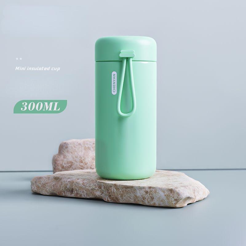 Intelligence Thermos Cup 300ml Vacuum Flasks Portable Stainless Steel Thermos Cup Water Bottle Travel Tea Mug Office Thermos Cup