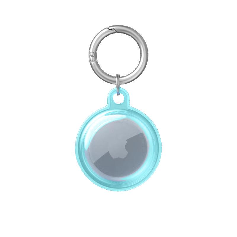 Apple AirTag Transparent Protective Case – Anti-Lost Soft Keychain Holder