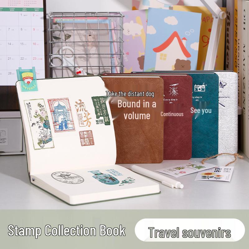 Tyvek High-Quality Travel Stamp Collection Journal
