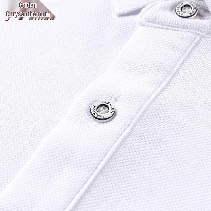 Men's Pure Cotton Short-Sleeve Polo Shirt