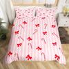 Christmas Candy Duvet Cover Set Comfortable Exquisite And Beautiful Bedding Decorations Suitable For Children Kids And Adults