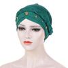 Braided Twist Head Wrap Cap Milk Silk Fabric Soft Stretchable Turban Hat for Women Comfortable Fit Stylish Design