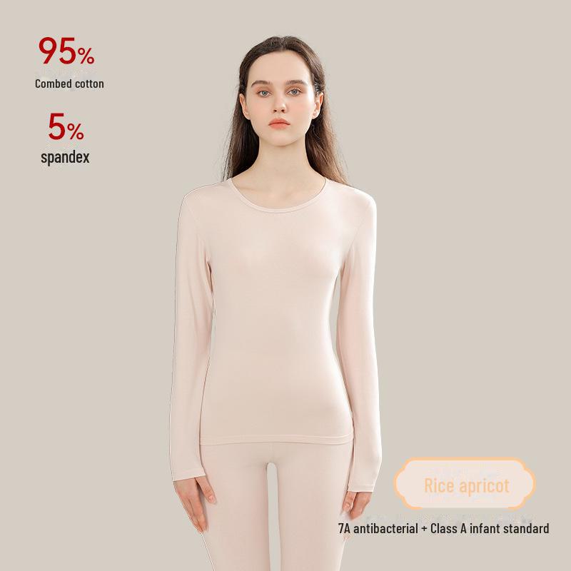 Tierkreisjahr Paar Thermo-Unterwäsche-Set – Herren- & Damen Festliches Rot Baumwolle