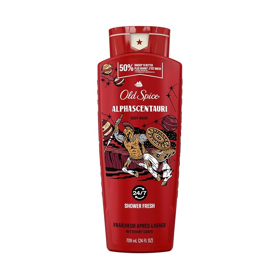 

OLD SPICE BODY WASH ALPHASCENTAURI 24oz709ml Body Wash Body Soap for Men, Alpha Centauri Scent [Official Import] [OSS] (with Japanese label)