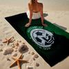 Losc Football Crest Beach Towel, Quick-drying, Easy to Care for, Use for Both Fitness and Beach Vacations,Sports Essential Fan Gift