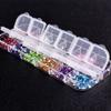 Charms Rhinestones Earring Jewelry Organizer Empty Case Nail Art Rhinestone Storage Box Storage Box