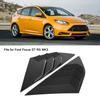 Carbon Fiber Style Rear Window Louver Shutter Vent Fits for Ford Focus ST RS MK3