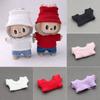 For 17cm Labubu Doll Fashion T-shirt Doll Clothes Color Match Dolls Accessories Cute Decoration Little Clothes