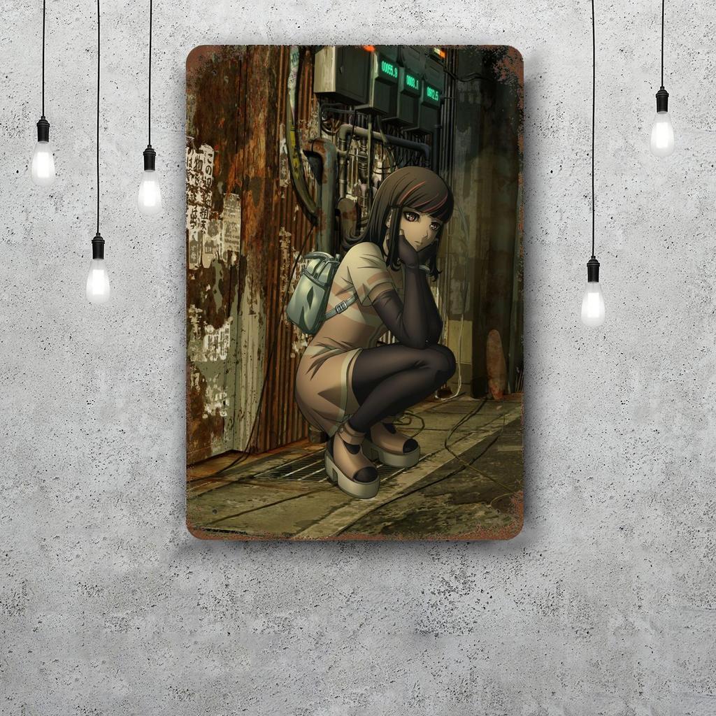 Akudama Drive Bd Cartoon Retro Vintage Tin Sign Poster Decorative Plaque Metal Plate Wall Decor