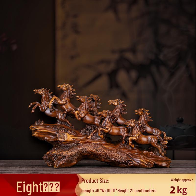 

Бестселлер Фигурка Лошади Ма Дао Чэн Гун - Идеально подходит для фойе, гостиной, винного шкафа или офиса; Идеальный подарок на новоселье или открытие.