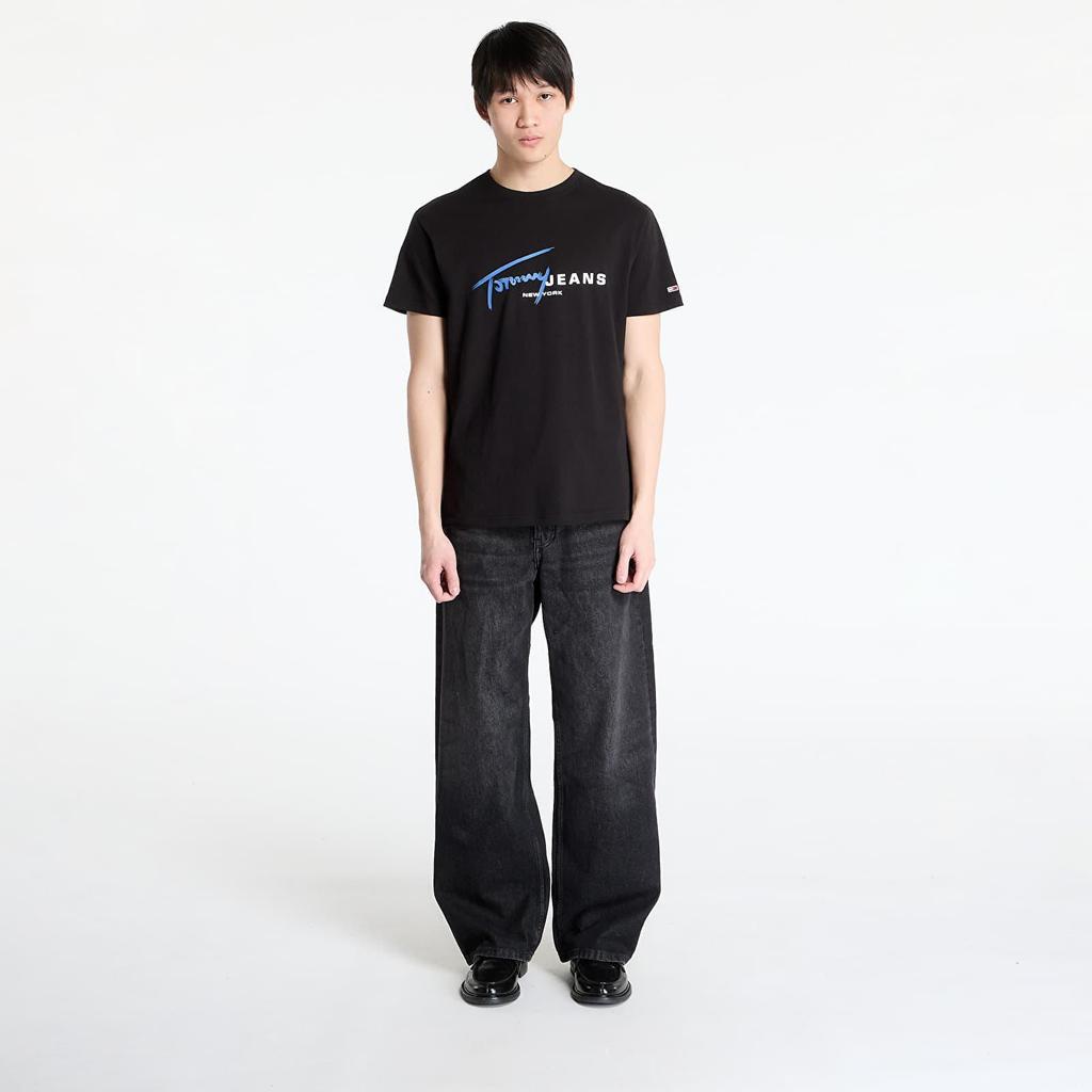 Tommy Hilfiger TJM REG SIGNTR DNA T-shirt short sleeve black