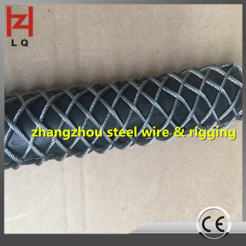 Galvanized Traction Net Sleeve for Power Cable Construction