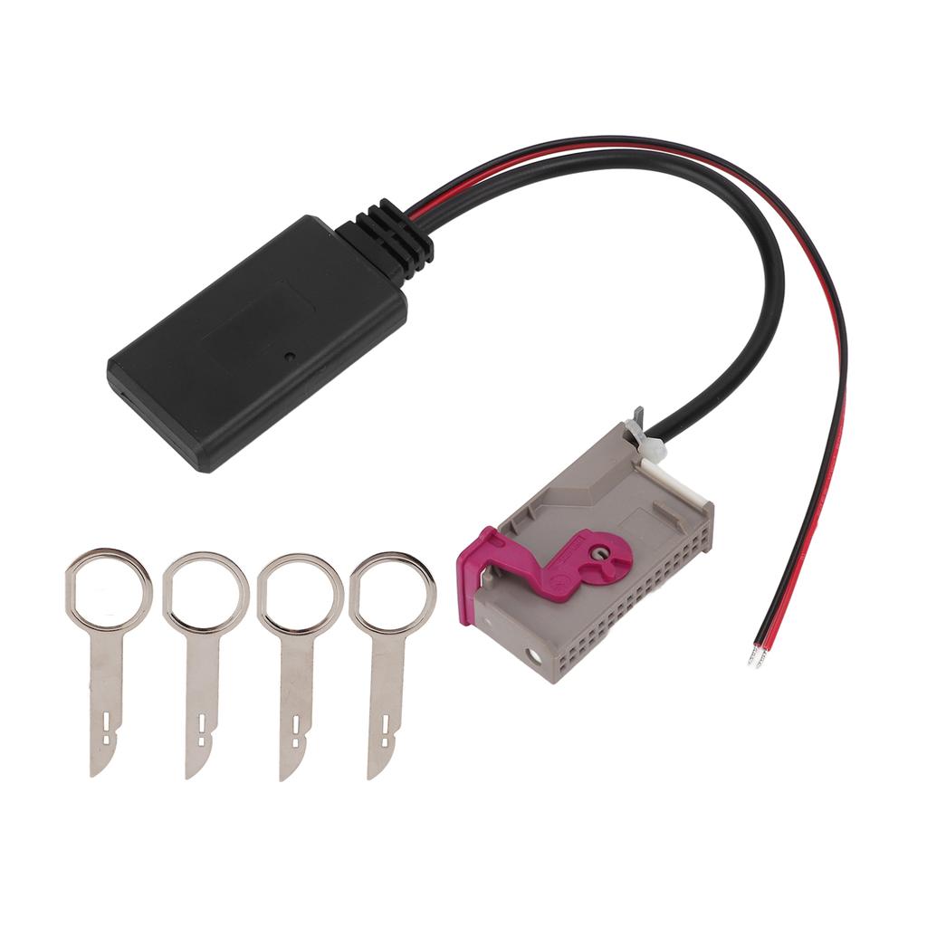 Car Bluetooth AUX Module 32Pin Connector Wireless Replacement for A3 A4 A6 A8 R8 TT RNSE