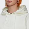 Adidas Originals Trefoil W Graphic Hoodie With Kangaroo Pocket Women Hoodie White HM1636