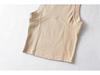 YPFF Trendy Sleeveless Women's Crop Top: Hot Girl European & American Style, Slim Fit, Solid Color, Front Spliced Design