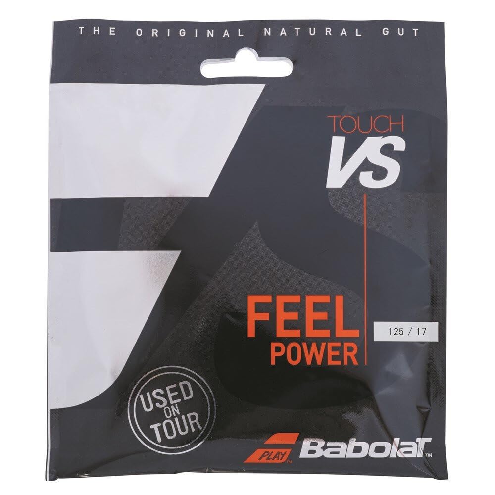 Babolat Tennis Gut String TOUCH VS 201031 Natural Gut 12m Single Set Unisex Adult Made in France