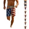 Men's Funny Printed Novelty Beach Shorts for Summer Vacation Casual Loose Fit Swim Trunks