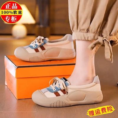 Sneakers Women's Spring and Summer New Breathable Thick-soled Versatile Casual Little White Shoes