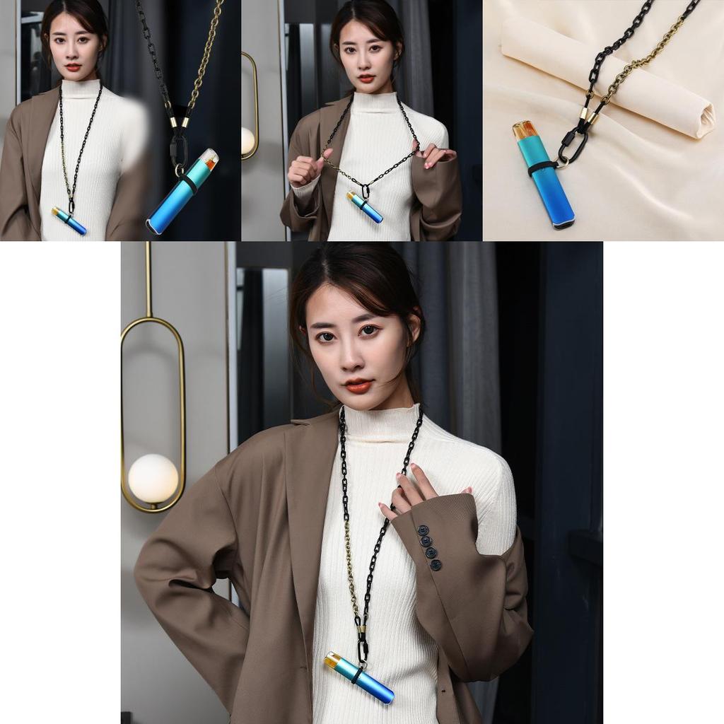 Versatile Electronic Y Universal Pendant Necklace With Metal Accessories And Dustproof Features