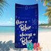 Beach Towel with Chelsea FC logo Pattern - soft,absorbent,machine washable Lightweight&Modern,swimming,Travel Essentials