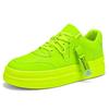 High-top board shoes men's autumn new heightening platform trendy shoes men's fashion men's personality fluorescent green men's shoes