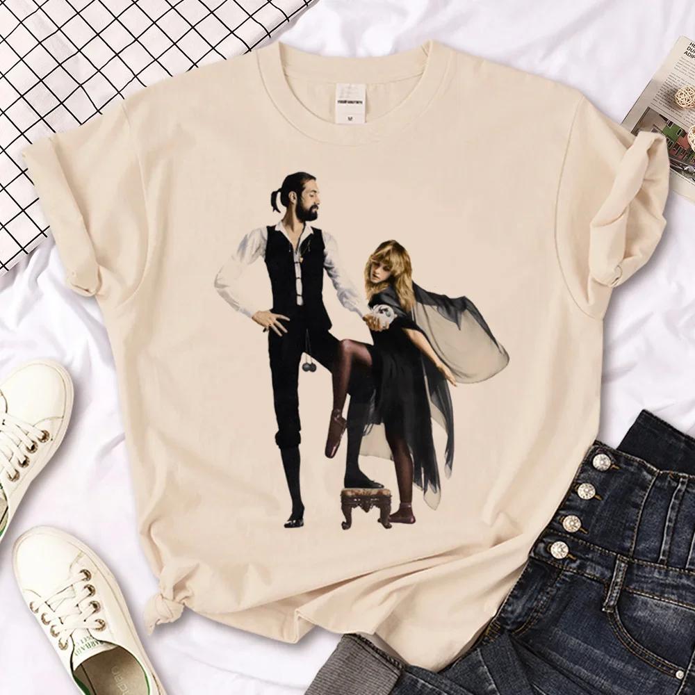 Rumours Fleetwood Mac Top Women Designer Anime Tshirt Female Manga Y2k Comic Clothes