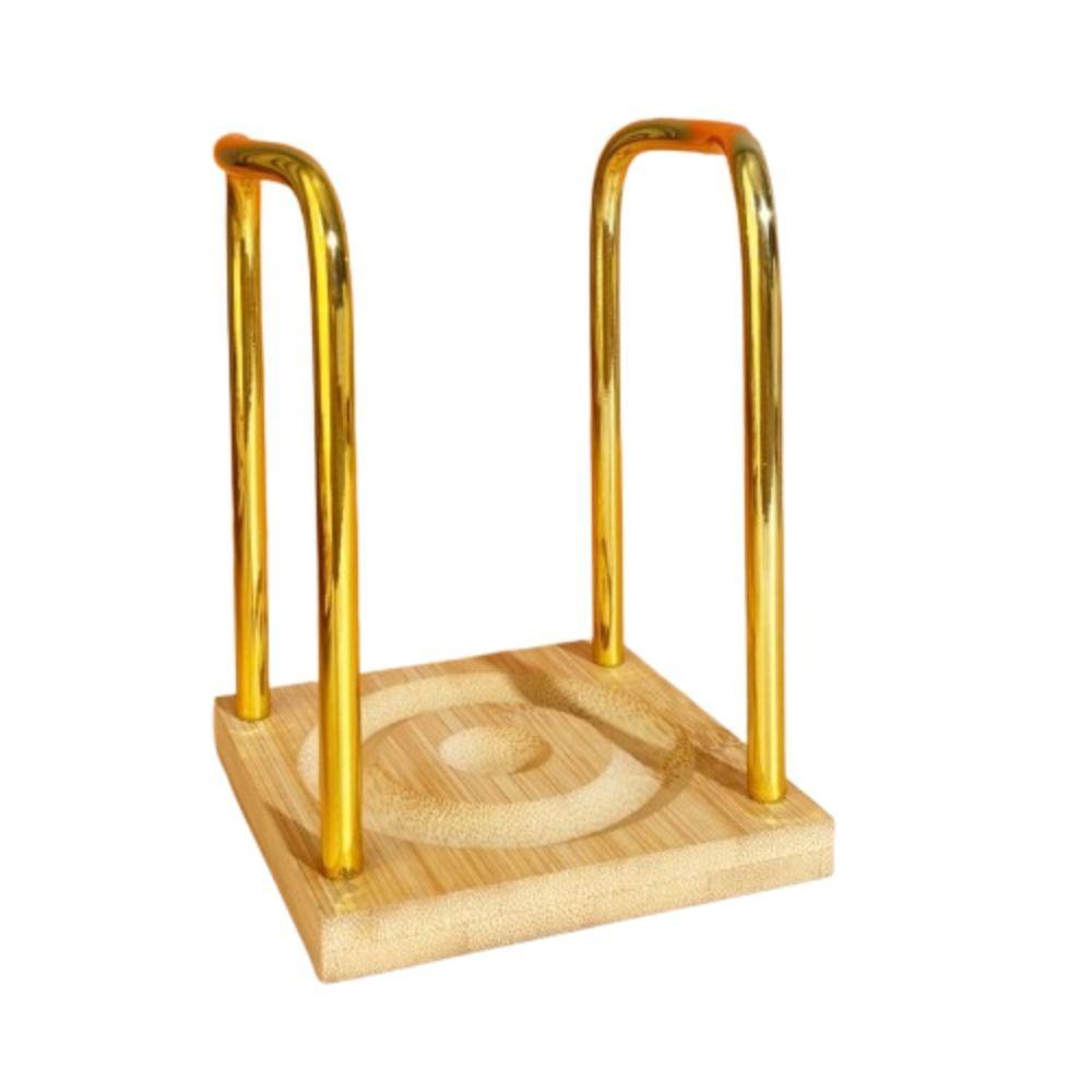 Multifunctional Cup Storage Rack Wooden Bottom Mug Display Stand Organizer  Counter