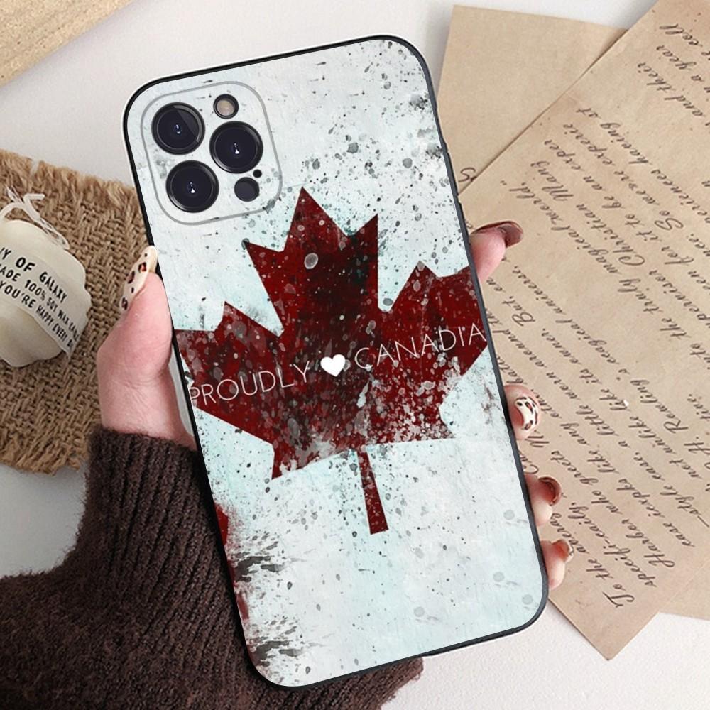 Canada Flag Phone Case For iPhone Samsung Galaxy Redmi Xiaomi Note S A 6 7 8 9 10 11 12 13 14 15 16 20 21 22 23 53 54 Pro Max Plus Ultra TPU Soft