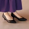HIMIKO/Himiko/[WEB Exclusive] Asymmetrical Pointed Toe Pumps/640002 Black 230