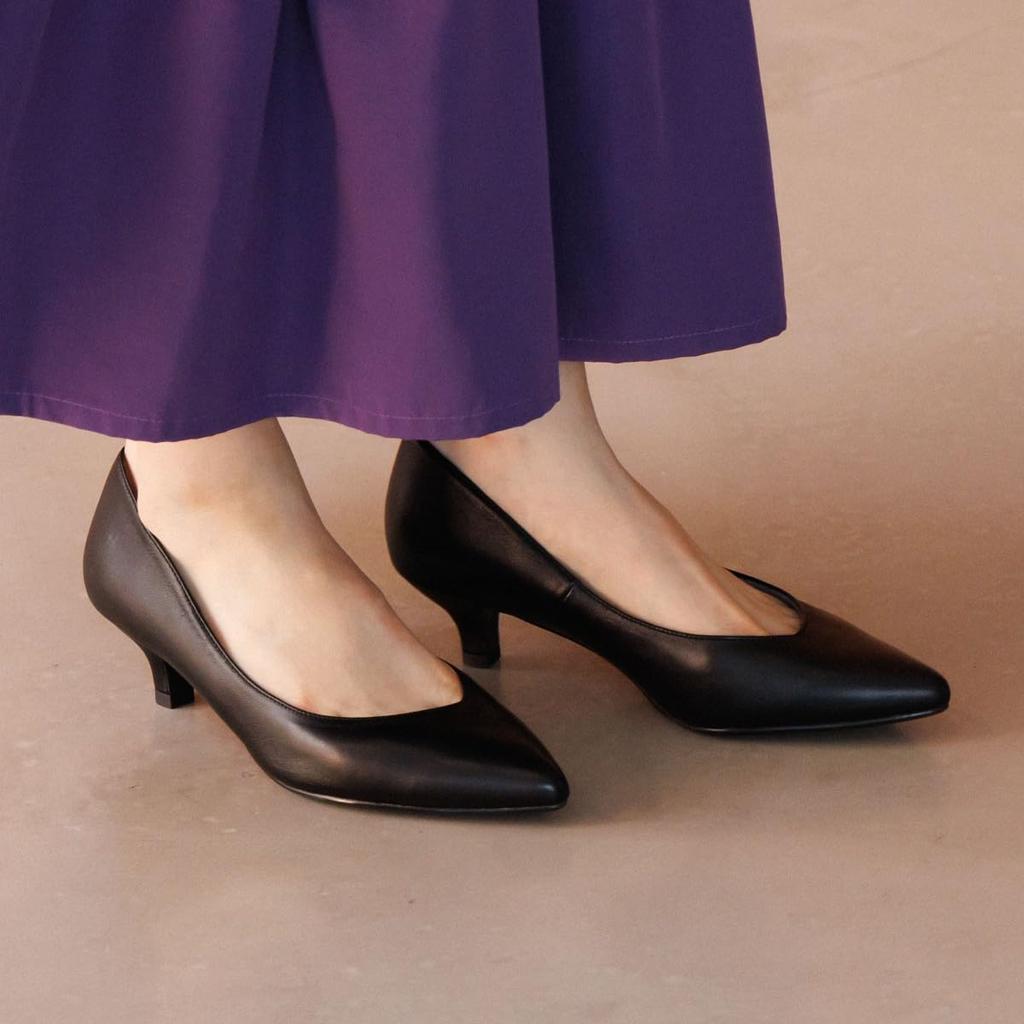 HIMIKO/Himiko/[WEB Exclusive] Asymmetrical Pointed Toe Pumps/640002 Black 230