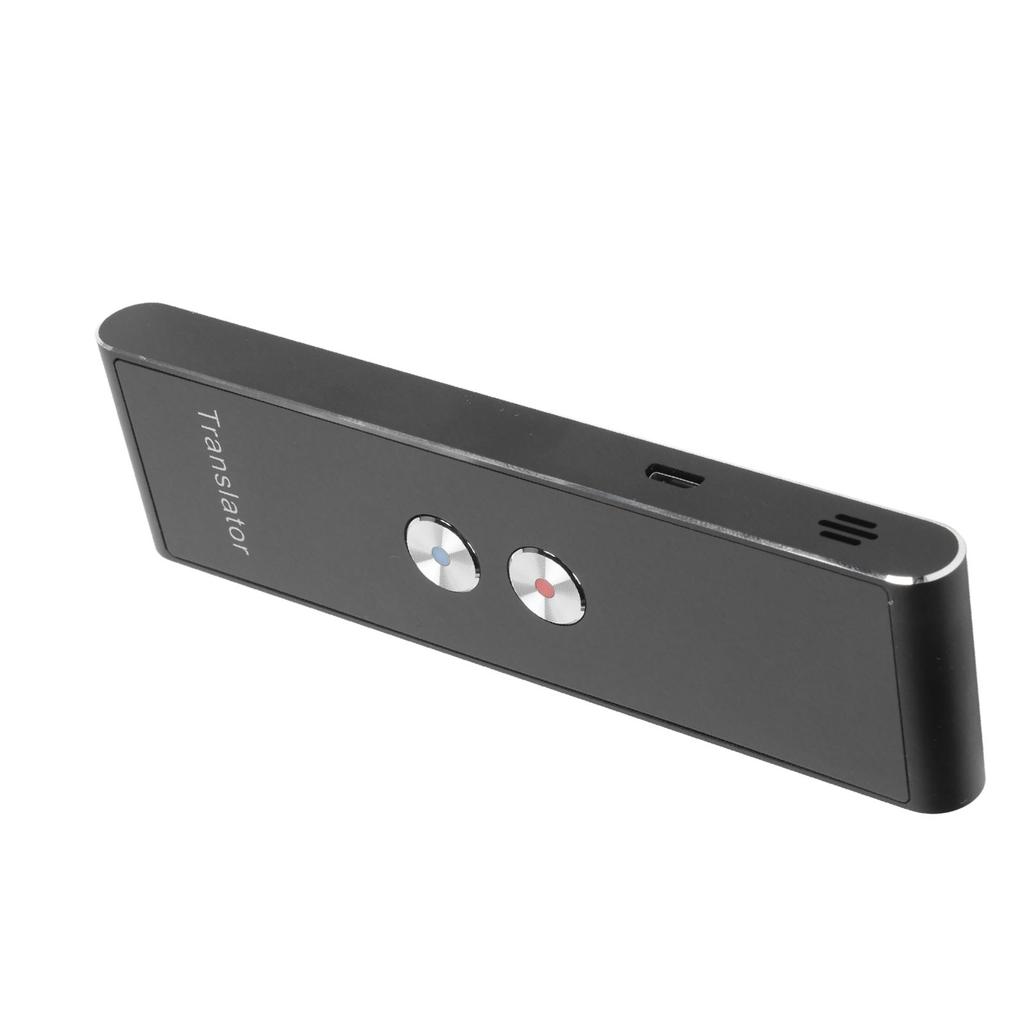 Bluetooth Translator Device 96 Languages APP Synchronization High Accuracy 400mAh Portable Smart Voice Translator Device