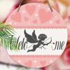 Segno in Metallo con Calligrafia Araba, Decorazione Murale Retro