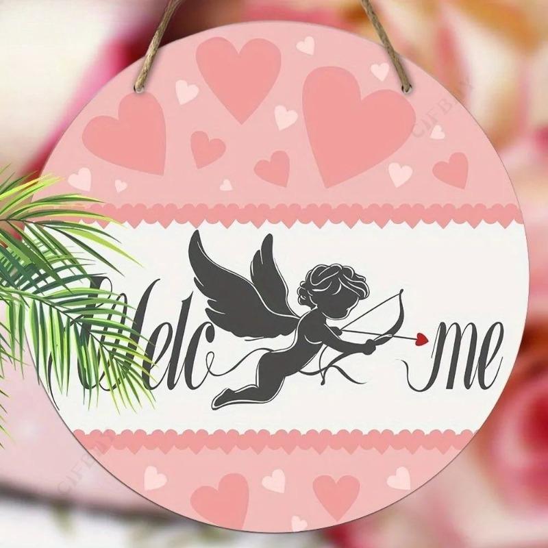 Segno in Metallo con Calligrafia Araba, Decorazione Murale Retro