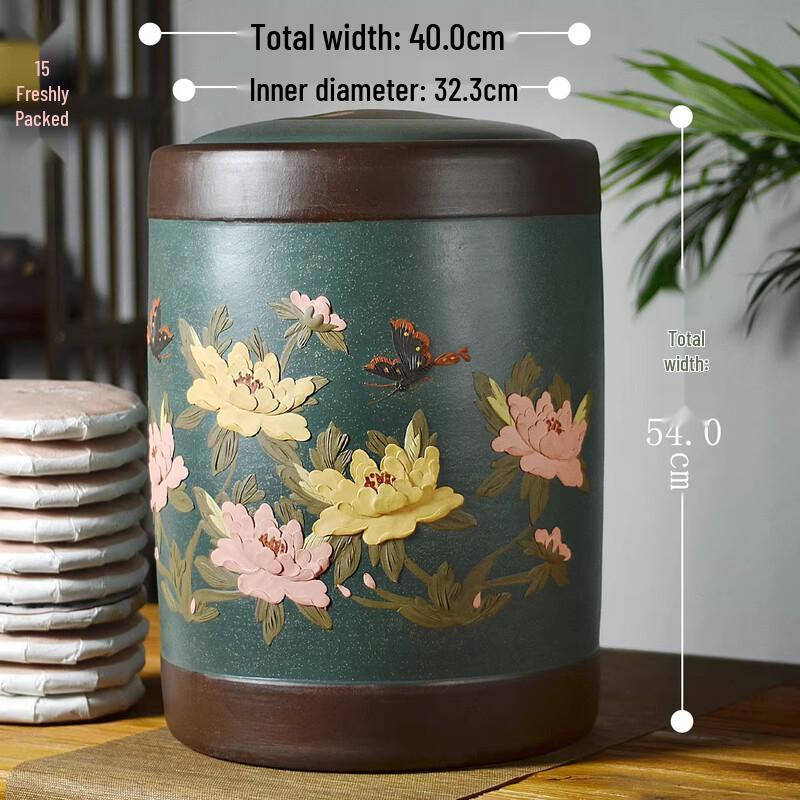 Naijiang Retro Zisha Tea Storage Caddy