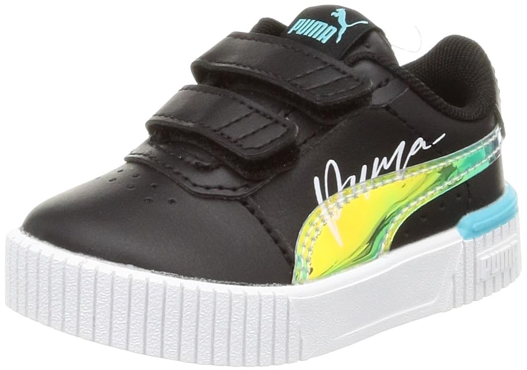 

Sports Shoes Carina Crystal Wings V Infant 392657 24 Color Aqua White cm [PUMA] Girls 2.0 Spring/Summer Black/Team (02) 13.0