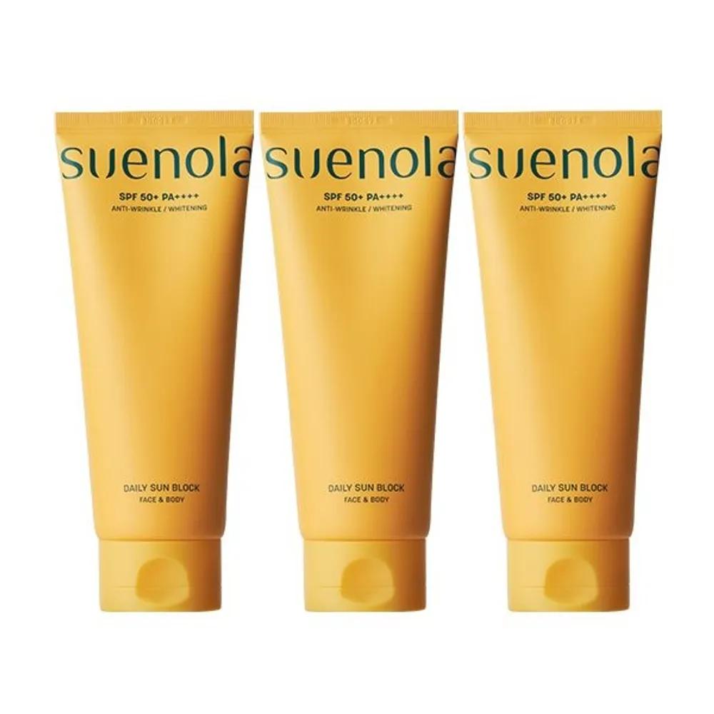 SUENOLA Daily Sunblock SPF50+/PA++++ 3 pieces