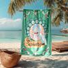 Rick and Morty Fashion Beach Towel: Ideal for Summer Adventures Soft, absorbent and quick drying suitable for swimming and bathing