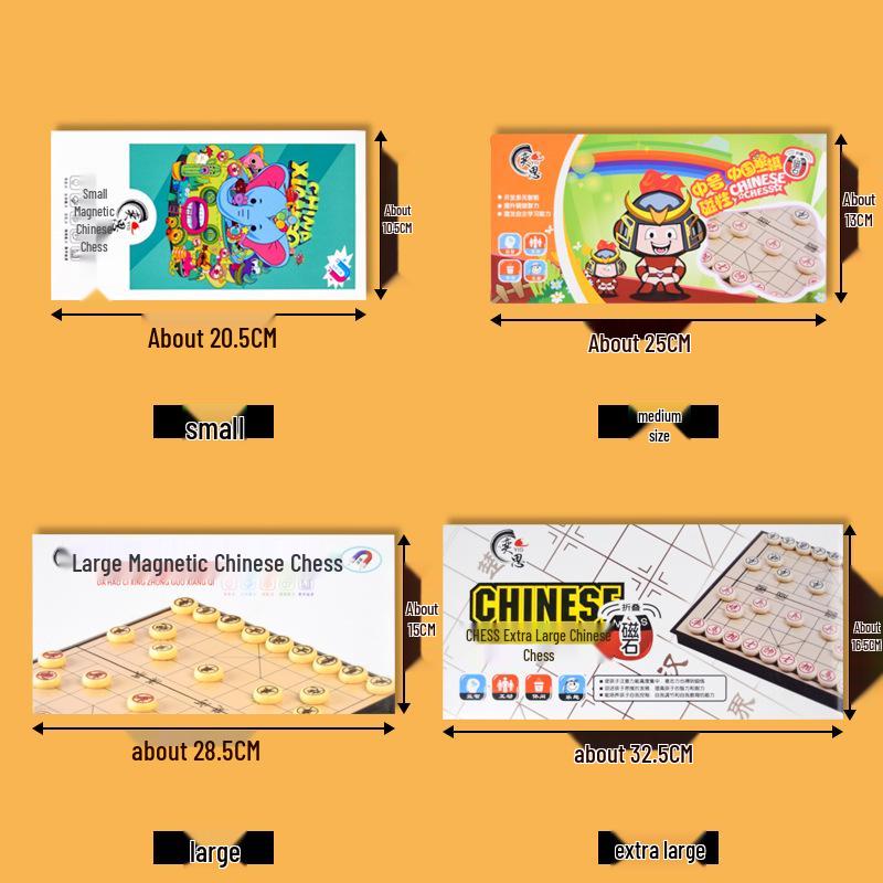 Magnetic Travel Games Set: Ludo, Gomoku, Land Battle Chess, Animal Chess, Checkers, Chinese Chess, International Chess, Military Chess