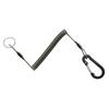 Multifunctions Fishing Safety Lanyards Retractable Coiled Tethers with Carabiner