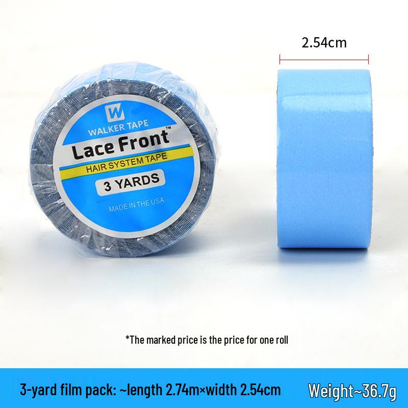 Seamless Double-Sided Blue Lace Front Wig Adhesive Roll