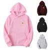 Flower Pattern, Printed Hoodie, Autumn And Winter Fashion Men'S And Women'S Long-Sleeved Sweater