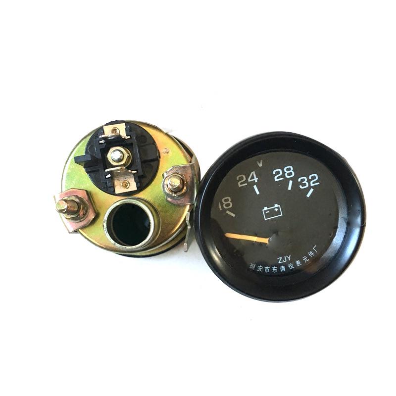 Car and Tractor Voltmeter: 12V/24V Charging Voltage Indicator for Modification
