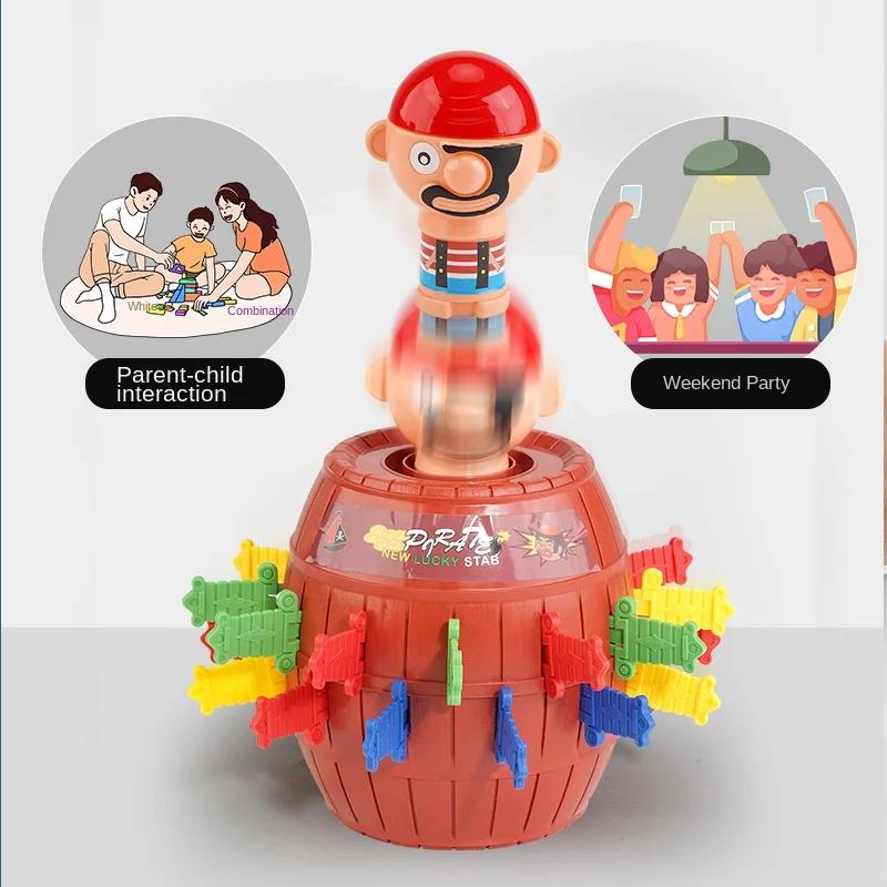 Pirate Bucket Toys Novel Trick and Release Pirate Bucket Toys Creative Children's Toys